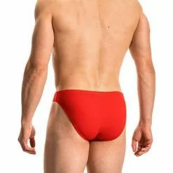 Olaf Benz RED1601 Brazilbrief 107411/3000 Slip, Baumwoll-Stretch, Rot -Wäsche Verkaufsshop 372155 norm2