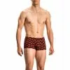 Olaf Benz RED2116 Minipants 108891/9383 Trunk, Baumwoll-Stretch, Rot-schwarz gemustert, Rot-schwarz