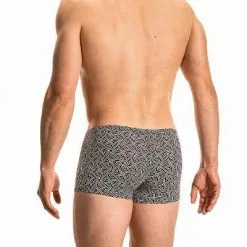 Olaf Benz RED2117 Minipants 108901/8010 Trunk, Mikrofaser, Schwarz gemustert, Schwraz-weiß -Wäsche Verkaufsshop 372165 norm2