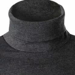 Pierre Cardin Longsleeve 53273/000/12328/2100 Rollkragenshirt, Baumwolle, Anthrazit -Wäsche Verkaufsshop 372302 norm2