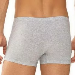 Mey THINK Shorty 71021/620 Trunk, Bio Baumwoll-Stretch, Hellgrau meliert, Hellgrau -Wäsche Verkaufsshop 372549 norm2