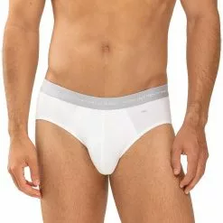 Mey THINK Jazz-Pants 71141/101 Slip, Bio Baumwoll-Stretch, Weiß