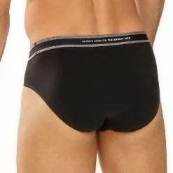 Mey THINK Jazz-Pants 71141/123 Slip, Bio Baumwoll-Stretch, Schwarz -Wäsche Verkaufsshop 372551 norm2