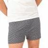 Mey GOTS Nelson Boxer Shorts 37110/668 Boxershorts, Bio Baumwoll-Stretch, Blau-weiß kariert, Blau