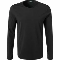 JOOP! T-Shirt Charles 30021900/001 Longsleeve, Baumwolle, Schwarz