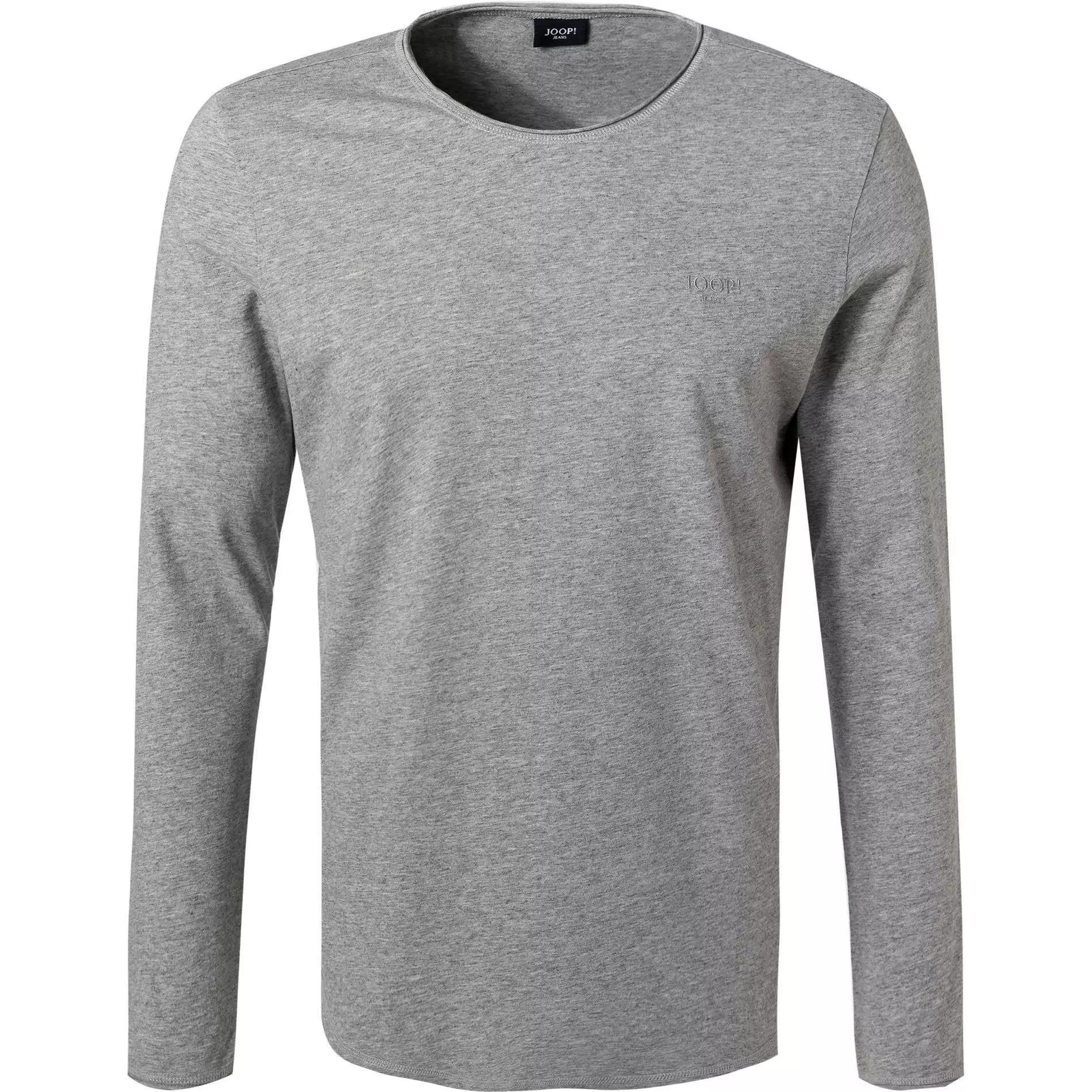 JOOP! T-Shirt Charles 30021900/041 Longsleeve, Baumwolle, Grau meliert, Grau 1 JOOP! T-Shirt Charles 30021900/041 Longsleeve, Baumwolle, Grau meliert, Grau