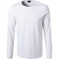 JOOP! T-Shirt Charles 30021900/100 Longsleeve, Baumwolle, Weiß