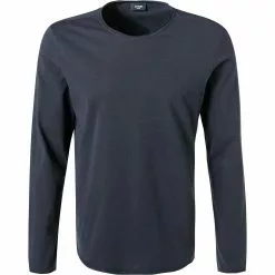 JOOP! T-Shirt Charles 30021900/405 Longsleeve, Baumwolle, Nachtblau