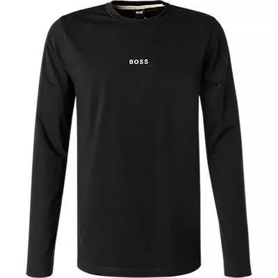 BOSS Longsleeve TChark 50462807/001 Baumwolle, Schwarz 2 BOSS Longsleeve TChark 50462807/001 Baumwolle, Schwarz – Bild 2