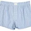 Novila Shorts 8580/55/202 Boxershorts, Baumwolle, Hellblau-weiß kariert, Hellblau kariert
