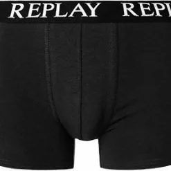 Replay Trunks 3er Pack I101102/N011 Baumwoll-Stretch, Schwarz -Wäsche Verkaufsshop 372814 norm2