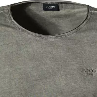 JOOP! Longsleeve Carlos 30021901/302 Modern Fit, Baumwolle, Khaki meliert, Khaki 3 JOOP! Longsleeve Carlos 30021901/302 Modern Fit, Baumwolle, Khaki meliert, Khaki – Bild 3