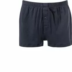 HANRO Boxers Sea Island Cotton 07 3172/0019 Boxershort, Baumwolle, Schwarz, Black