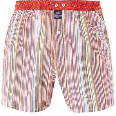 MC ALSON Boxer-Shorts 4410/multicolor Boxershorts, Baumwolle, Multicolor gestreift 2 MC ALSON Boxer-Shorts 4410/multicolor Boxershorts, Baumwolle, Multicolor gestreift – Bild 2