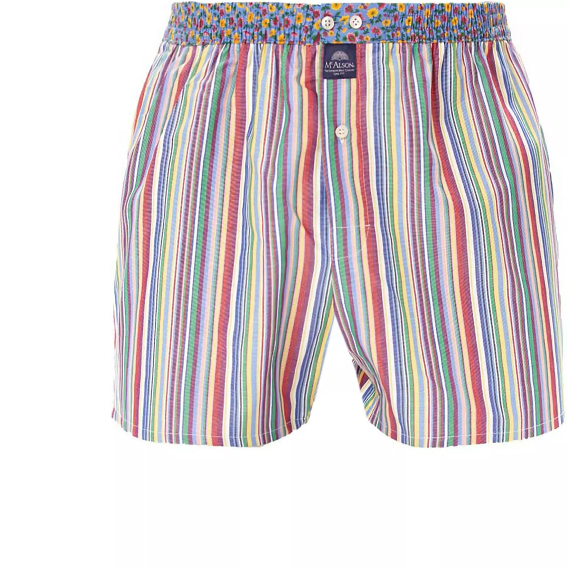 MC ALSON Boxer-Shorts 4412/rosa Boxershorts, Baumwolle, Rose gestreift 1 MC ALSON Boxer-Shorts 4412/rosa Boxershorts, Baumwolle, Rose gestreift