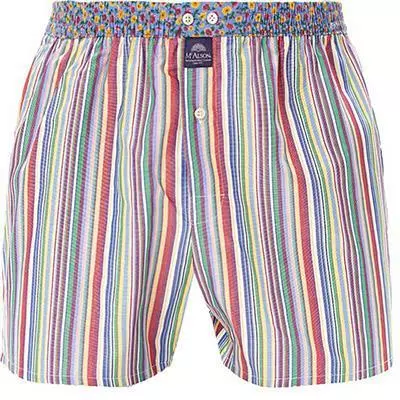 MC ALSON Boxer-Shorts 4412/rosa Boxershorts, Baumwolle, Rose gestreift 2 MC ALSON Boxer-Shorts 4412/rosa Boxershorts, Baumwolle, Rose gestreift – Bild 2