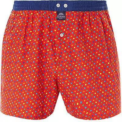 MC ALSON Boxer-Shorts 4448/rot Boxershorts, Baumwolle, Rot-blau gemustert 2 MC ALSON Boxer-Shorts 4448/rot Boxershorts, Baumwolle, Rot-blau gemustert – Bild 2