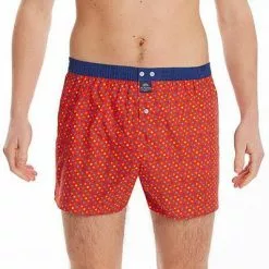 MC ALSON Boxer-Shorts 4448/rot Boxershorts, Baumwolle, Rot-blau gemustert 6 MC ALSON Boxer-Shorts 4448/rot Boxershorts, Baumwolle, Rot-blau gemustert -Wäsche Verkaufsshop 373089 norm2