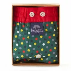 MC ALSON Boxer-Shorts 4449/oliv Boxershorts, Baumwolle, Oliv-rot gemustert 7 MC ALSON Boxer-Shorts 4449/oliv Boxershorts, Baumwolle, Oliv-rot gemustert -Wäsche Verkaufsshop 373090 norm3