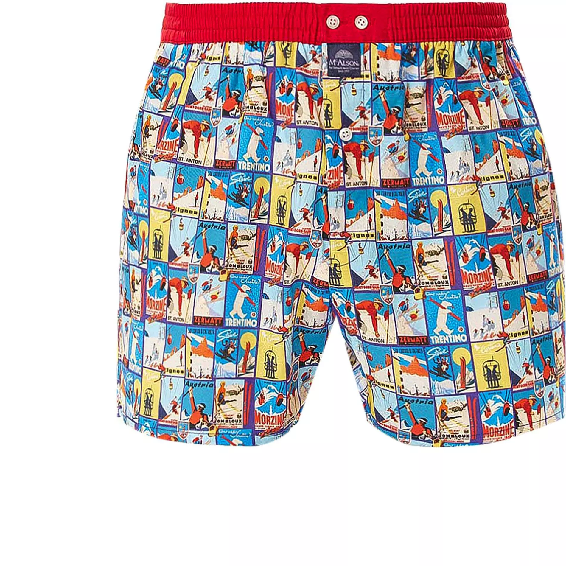 MC ALSON Boxer-Shorts 4462/multicolor Boxershorts, Baumwolle 1 MC ALSON Boxer-Shorts 4462/multicolor Boxershorts, Baumwolle
