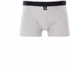 MC ALSON Jersey Boxer-Shorts J0300/grau Trunk, Baumwoll-Jersey, Hellgrau meliert