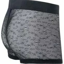 HOM Boxer Briefs Gaio 402295/J004 Trunk, Mikrofaser, Schwarz paisley , Schwarz -Wäsche Verkaufsshop 373439 norm2