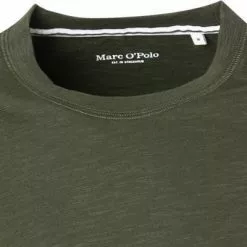 Marc O'Polo Longsleeve 127 2222 52080/428 Bio Baumwolle, Dunkelgrün meliert, Dunkelgrün -Wäsche Verkaufsshop 373450 norm2