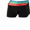 bruno banani Shorts 3er Pack Cotton 2201-2326/0007 Trunks, Baumwoll-Stretch, Schwarz