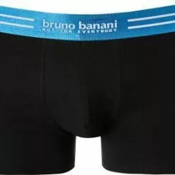 bruno banani Shorts 3er Pack Cotton 2201-2326/0007 Trunks, Baumwoll-Stretch, Schwarz -Wäsche Verkaufsshop 373493 norm3