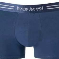 bruno banani Shorts 3er Pack Cotton 2201-2326/4301 Trunks, Baumwoll-Stretch, Blau, Hellbla-navy-graphite -Wäsche Verkaufsshop 373494 norm2