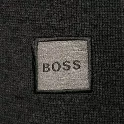 BOSS Longsleeve Tempest 50462773/001 Longleeve, Slim Fit, Baumwolle, Schwarz meliert, Schwarz -Wäsche Verkaufsshop 373587 norm3
