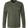 camel active Longsleeve 409671/6T11/93 Baumwolle, Olivgrün, Oliv