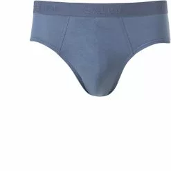 CALIDA Classic Slip 23180/457 Jersey Compostable, Rauchblau, Blau