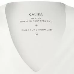 CALIDA T-Shirt 14586/001 Baumwoll-Stretch geruchshemmend, Weiß -Wäsche Verkaufsshop 374231 norm2