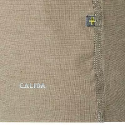 CALIDA T-Shirt 14586/907 Baumwoll-Stretch geruchshemmend, Beige, Bronze 4 CALIDA T-Shirt 14586/907 Baumwoll-Stretch geruchshemmend, Beige, Bronze – Bild 4