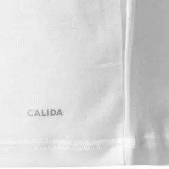 CALIDA T-Shirt 14290/001 Baumwoll-Stretch, Weiß -Wäsche Verkaufsshop 374233 norm3