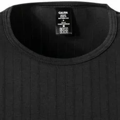 CALIDA T-Shirt 14886/992 Baumwoll-Stretch, Schwarz -Wäsche Verkaufsshop 374242 norm2