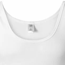 CALIDA Athletic-Shirt 11010/001 Tanktop, Baumwolle, Weiß -Wäsche Verkaufsshop 374250 norm2
