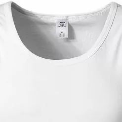 CALIDA Athletic-Shirt 2er Pack 12141/001 Tanktops, Baumwoll-Stretch, Weiß -Wäsche Verkaufsshop 374259 norm2