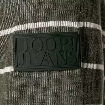 JOOP! Longsleeve Sebastian 30027883/301 Baumwolle, Moosgrün gestreift, Moosgrün 4 JOOP! Longsleeve Sebastian 30027883/301 Baumwolle, Moosgrün gestreift, Moosgrün – Bild 4