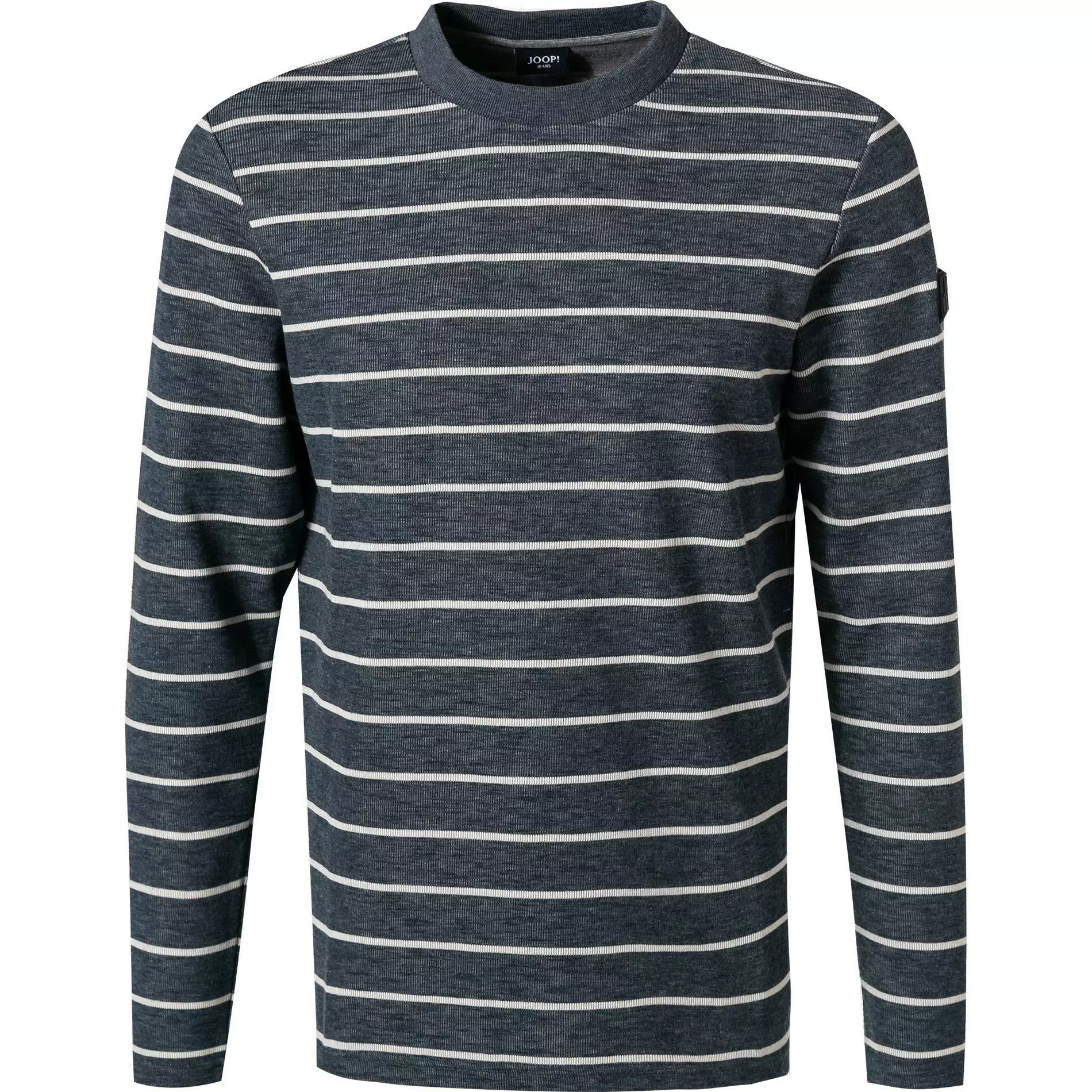 JOOP! Longsleeve Sebastian 30027883/404 Baumwolle, Indigo gestreift, Indigo 1 JOOP! Longsleeve Sebastian 30027883/404 Baumwolle, Indigo gestreift, Indigo