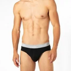 Calvin Klein Underwear Calvin Klein COTTON STRETCH 3er Pack U2661G/WHD Slips, Baumwoll-Stretch, Schwarz, Rot-grau-royal -Wäsche Verkaufsshop 374387 norm3