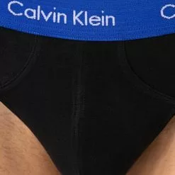Calvin Klein Underwear Calvin Klein COTTON STRETCH 3er Pack U2661G/WHD Slips, Baumwoll-Stretch, Schwarz, Rot-grau-royal -Wäsche Verkaufsshop 374387 norm5