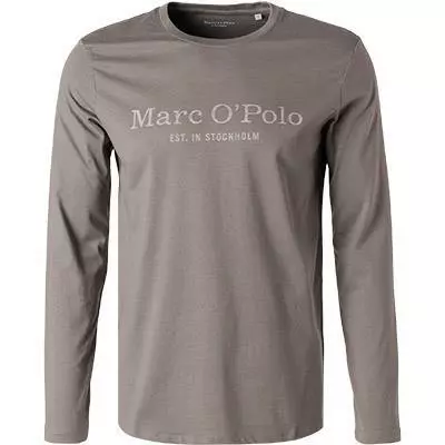 Marc O'Polo Longsleeve 127 2220 52152/945 Baumwolle, Taupe 2 Marc O'Polo Longsleeve 127 2220 52152/945 Baumwolle, Taupe – Bild 2