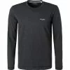 Marc O'Polo Longsleeve M27 2222 52080/991 Bio Baumwolle, Anthrazit meliert, Anthrazit