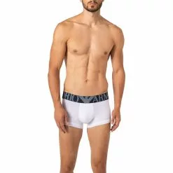 EMPORIO ARMANI Trunk 111389/1A516/00010 Baumwoll-Stretch, Weiß
