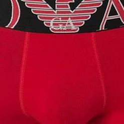 EMPORIO ARMANI Trunk 111389/1A516/12174 Baumwoll-Stretch, Rot -Wäsche Verkaufsshop 374594 norm2