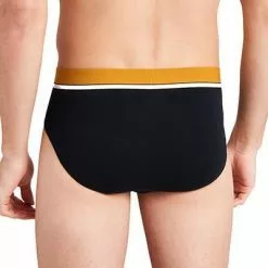 Schiesser Rio-Slip 3er Pack 175735/901 Slips, Baumwoll-Stretch, Schwarz -Wäsche Verkaufsshop 374646 norm2