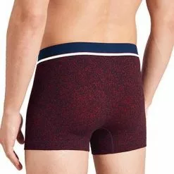 Schiesser Shorts 3er Pack 175736/910 Trunks, Baumwoll-Stretch, Rot-nachtblau, Rot -Wäsche Verkaufsshop 374658 norm2