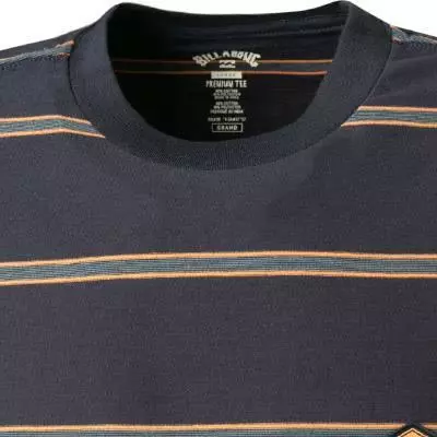 BILLABONG Longsleeve Z1JE20BIF1/4766 Baumwolle, Jeansblau gestreift, Jeansblau 3 BILLABONG Longsleeve Z1JE20BIF1/4766 Baumwolle, Jeansblau gestreift, Jeansblau – Bild 3